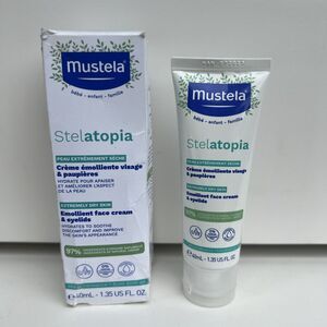 Stelatopia Emollient Face Cream & Eyelids Fragrance Free 1.35 fl oz 40ml Exp5.26